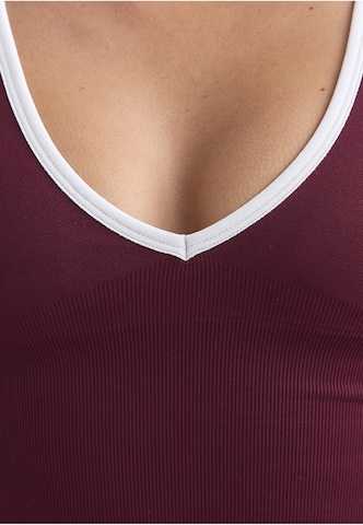 Bustino Reggiseno sportivo di Aim'n in rosso