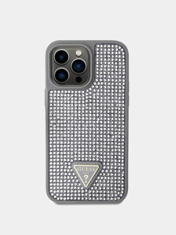 GUESS Case in Silver: front