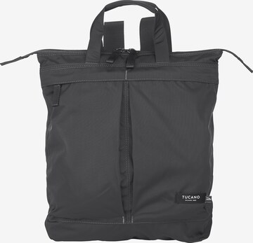 Zaino 'Zaino Unisex Tucano Recycled PET con Zip - 35x42x8 cm' di TUCANO in nero: frontale