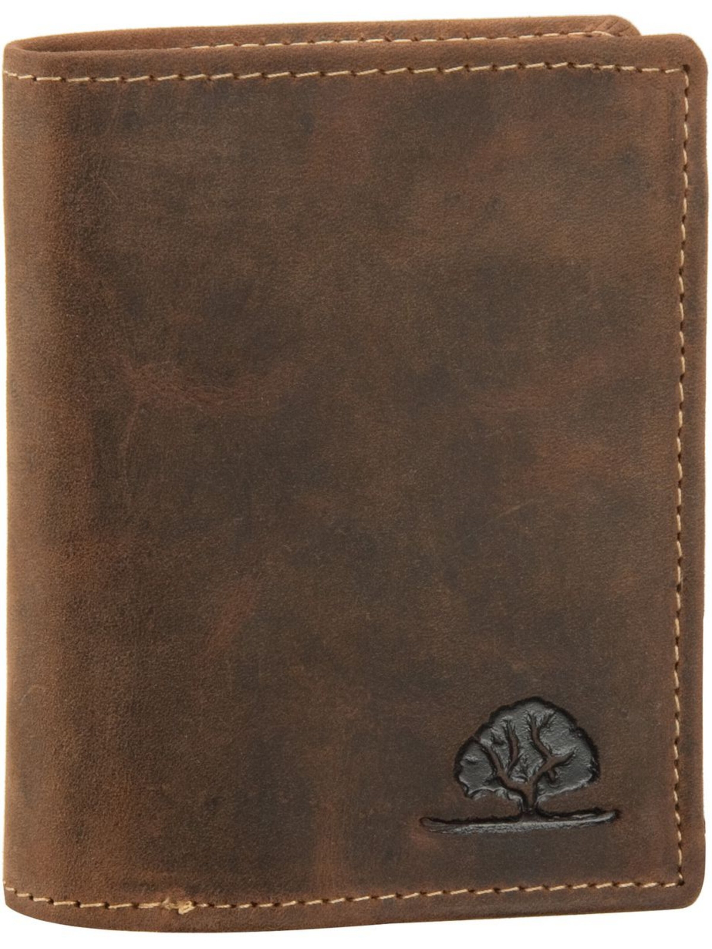 GREENBURRY Wallet in Brown: front