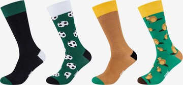 FUN Socks Socken (OCS) in Braun: predná strana