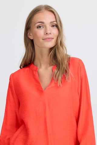 Chemisier 'IHSabella' ICHI en rouge