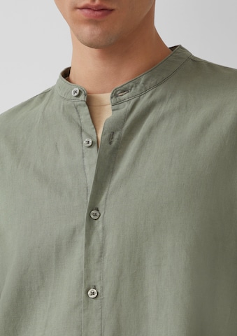 QS Regular fit Button Up Shirt in Green