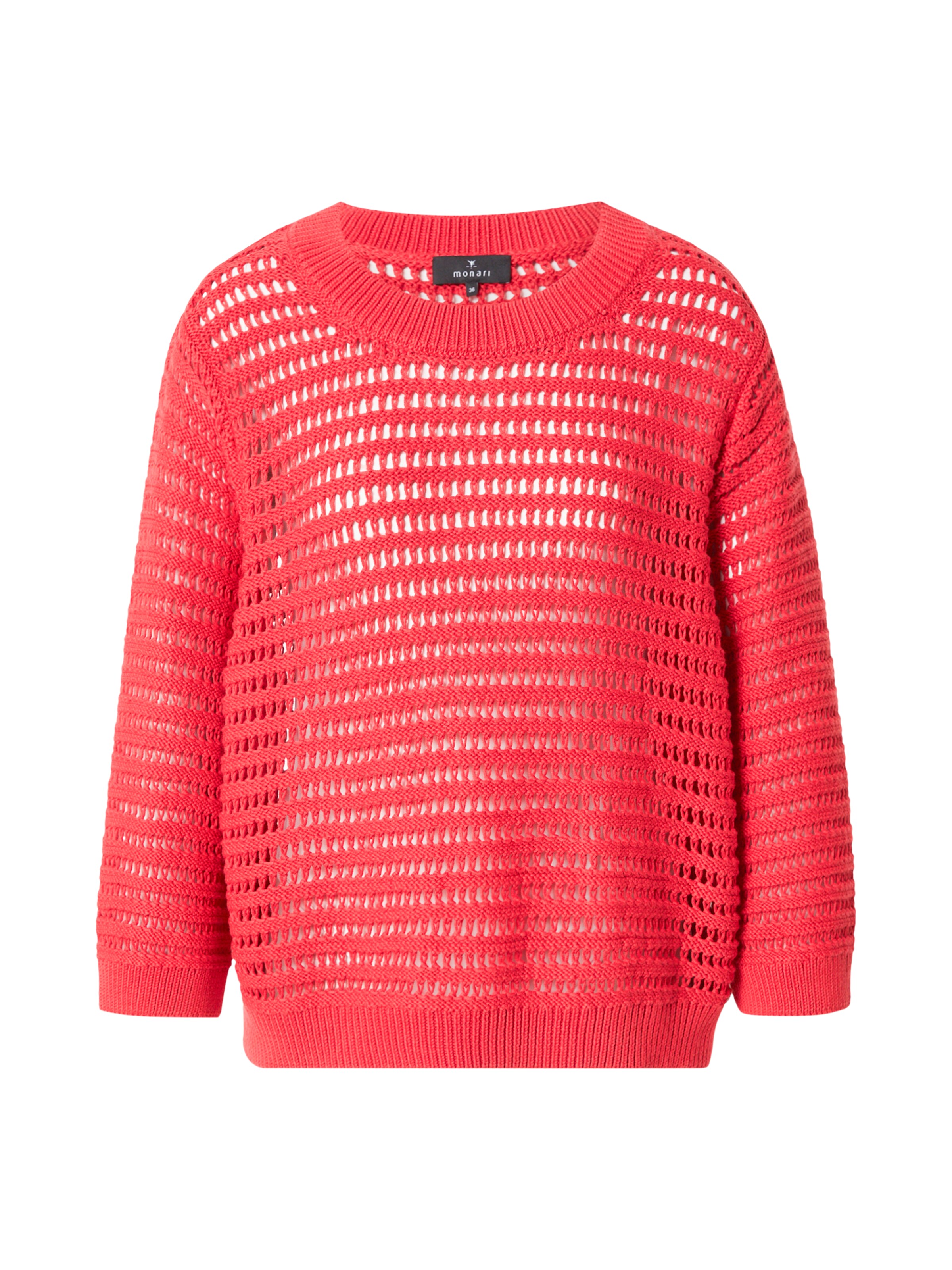 Pullover di monari in arancione: frontale