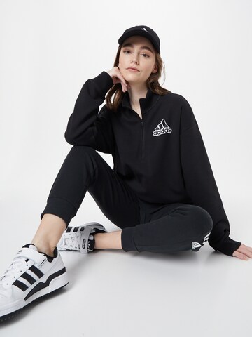 ADIDAS SPORTSWEAR Athletic Sweatshirt in Black