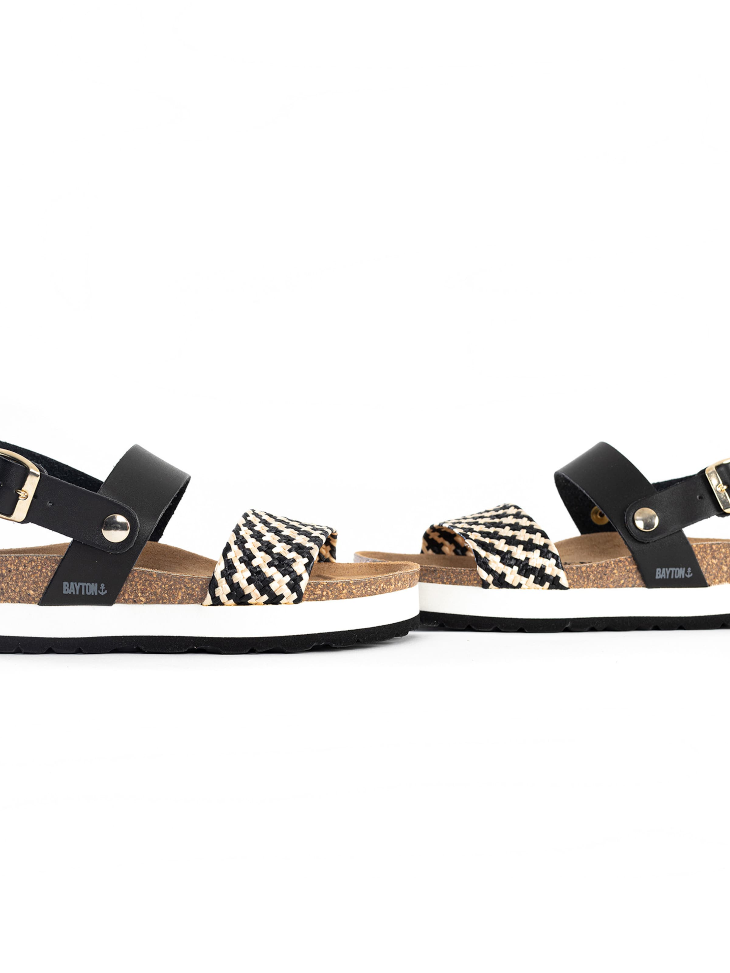 Bayton Sandaalit 'Almeria' värissä musta