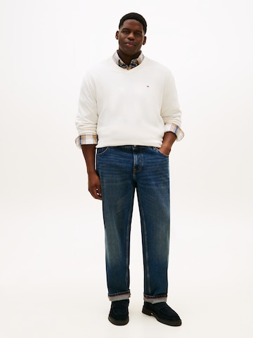 Pullover 'ESSENTIAL' di Tommy Hilfiger Big & Tall in bianco