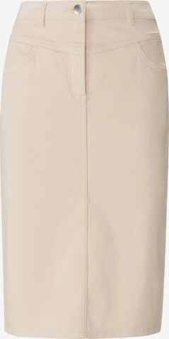 Peter Hahn Skirt in Beige: front