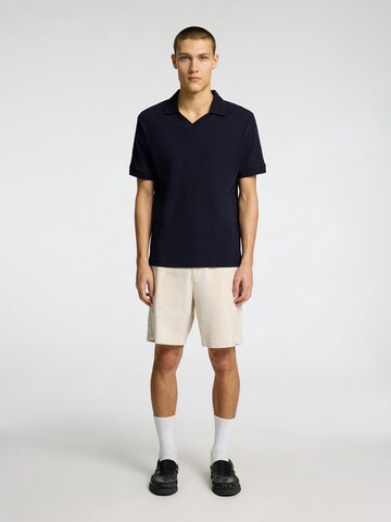 SELECTED HOMME Футболка 'SLHTRISTAN' в Синий