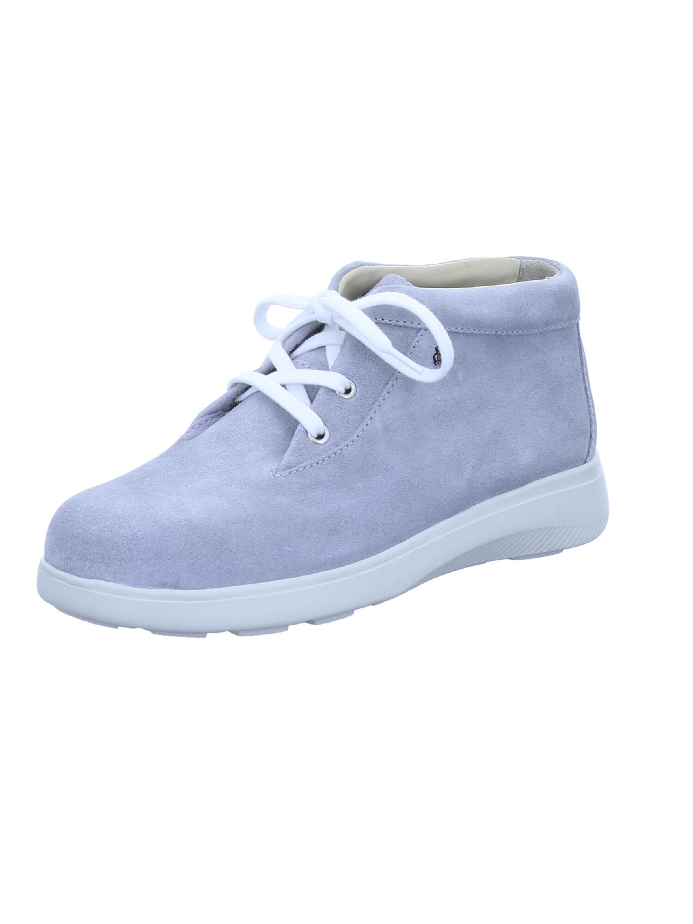 Finn Comfort Lace-Up Ankle Boots 'SPA' in Blue: front