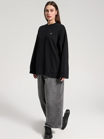 NOWIHT Sweatshirt 'Linnea' in Black