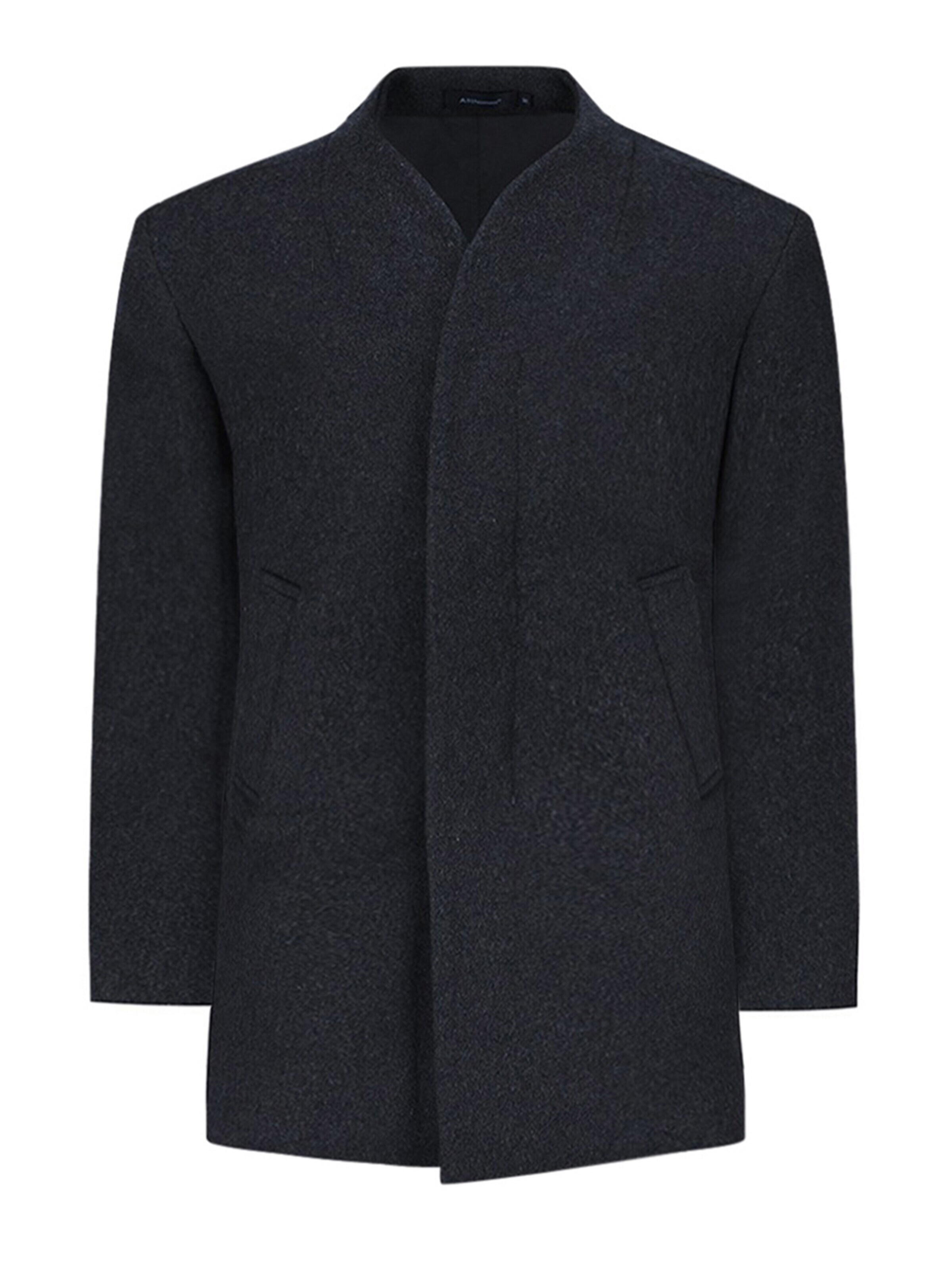 YOUTHUP Winter Coat in Blue: front
