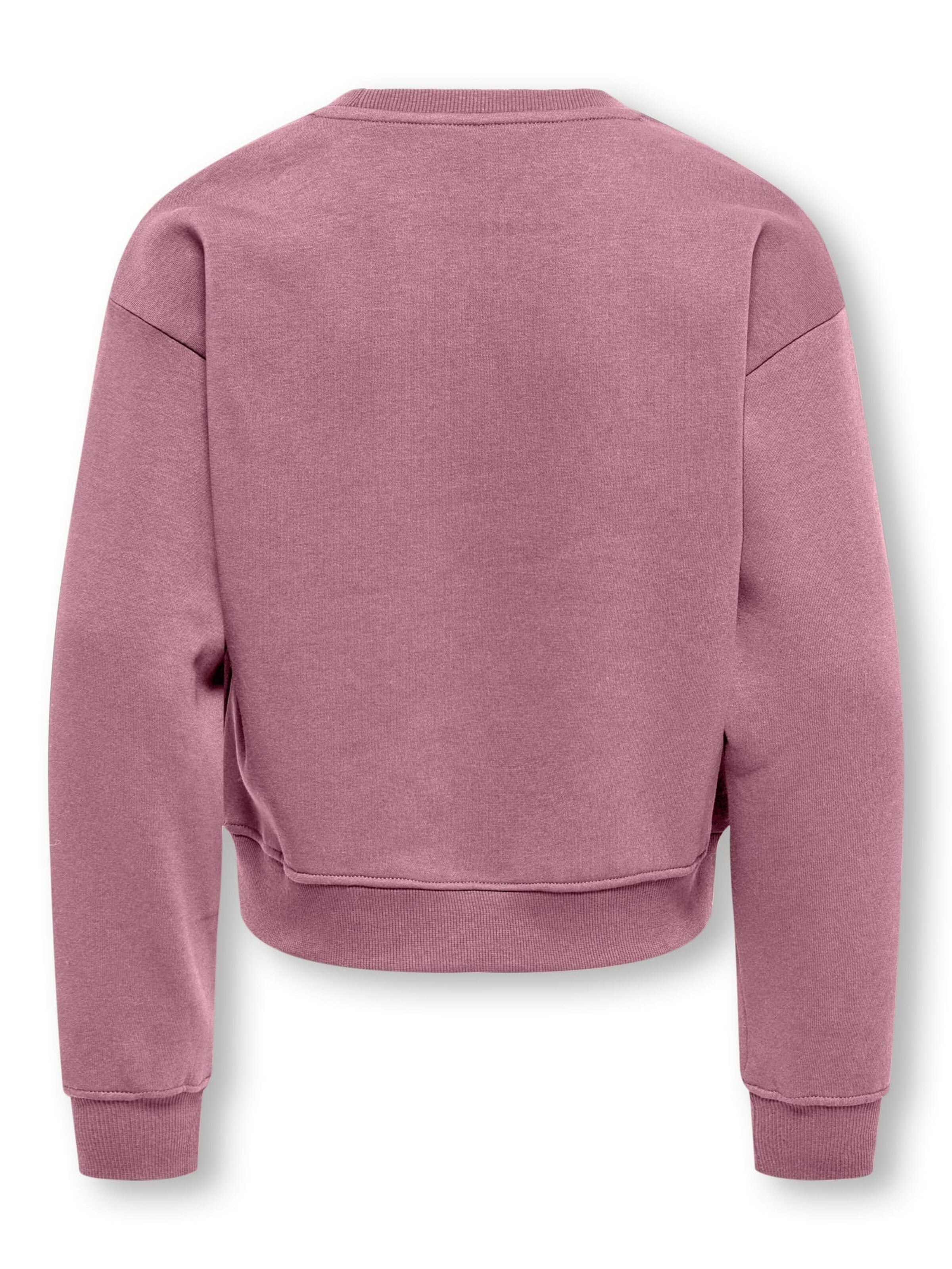 ONLY Sweatshirt 'Sweat' in Pink