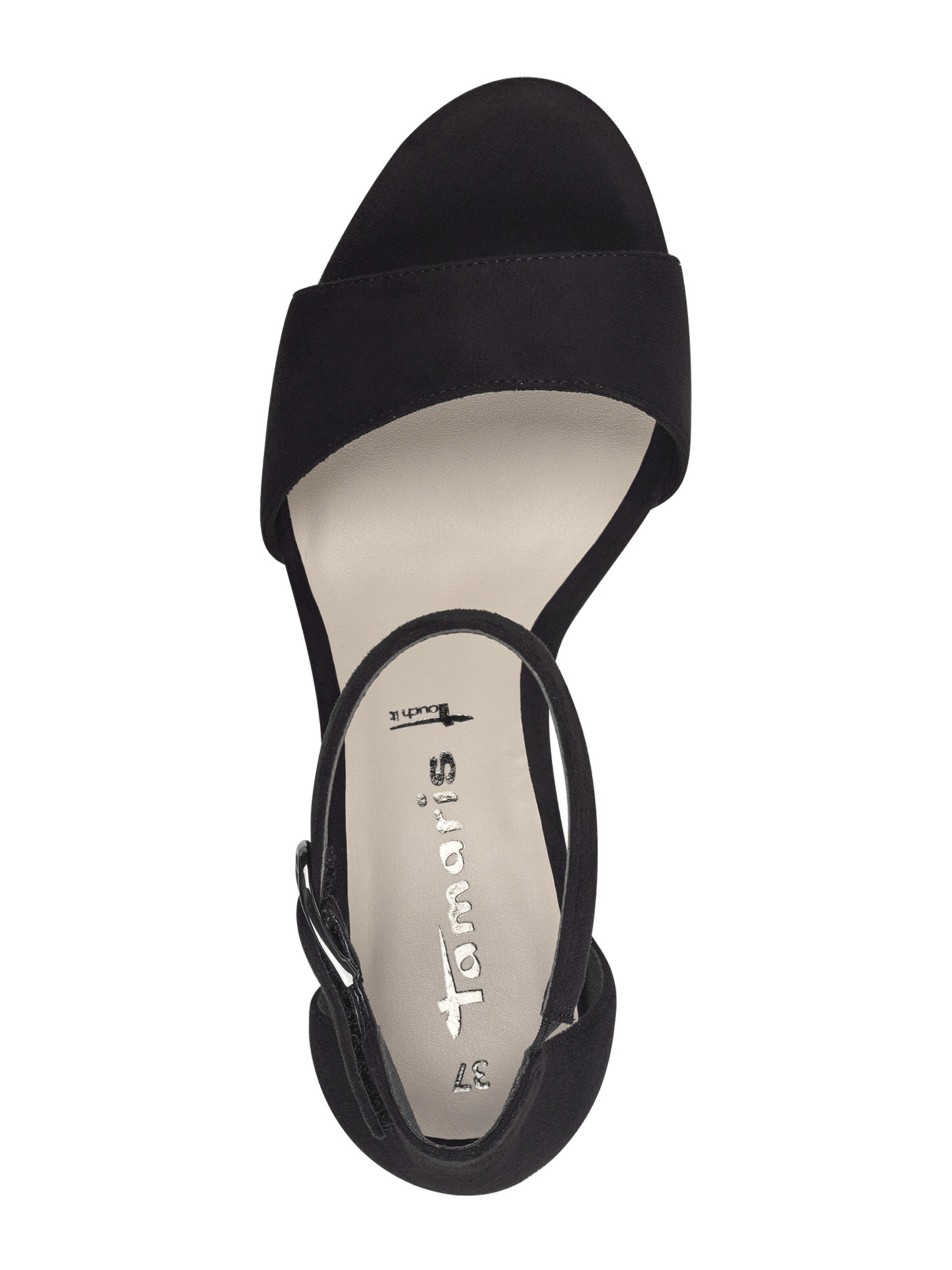 Tamaris Sandály – černá