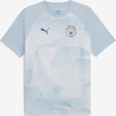 PUMA Maillot 'Manchester City' en bleu clair / bleu foncé / jaune / rouge / blanc, Vue avec produit