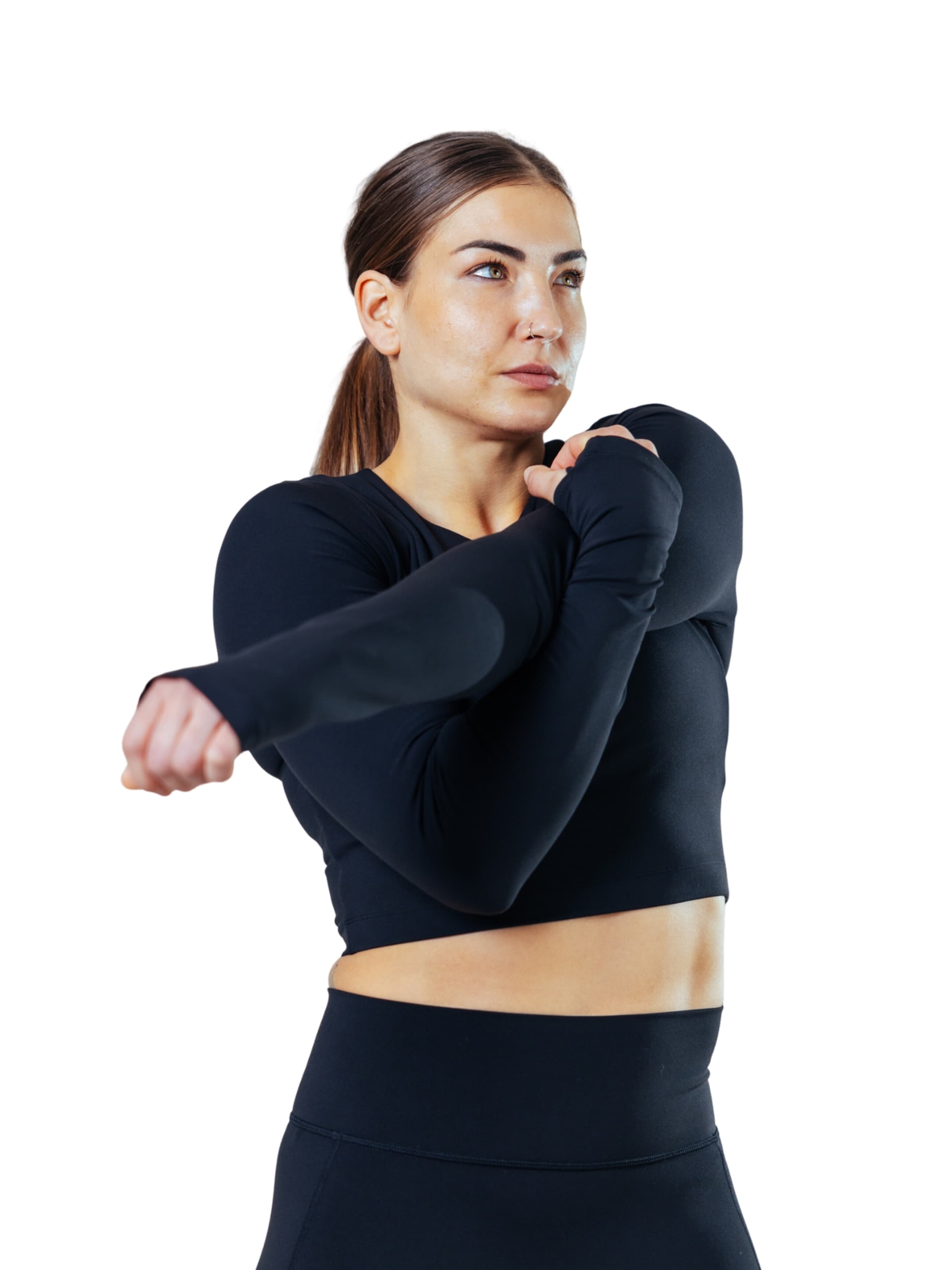 Lifters - Top deportivo 'Compete' en negro: frente