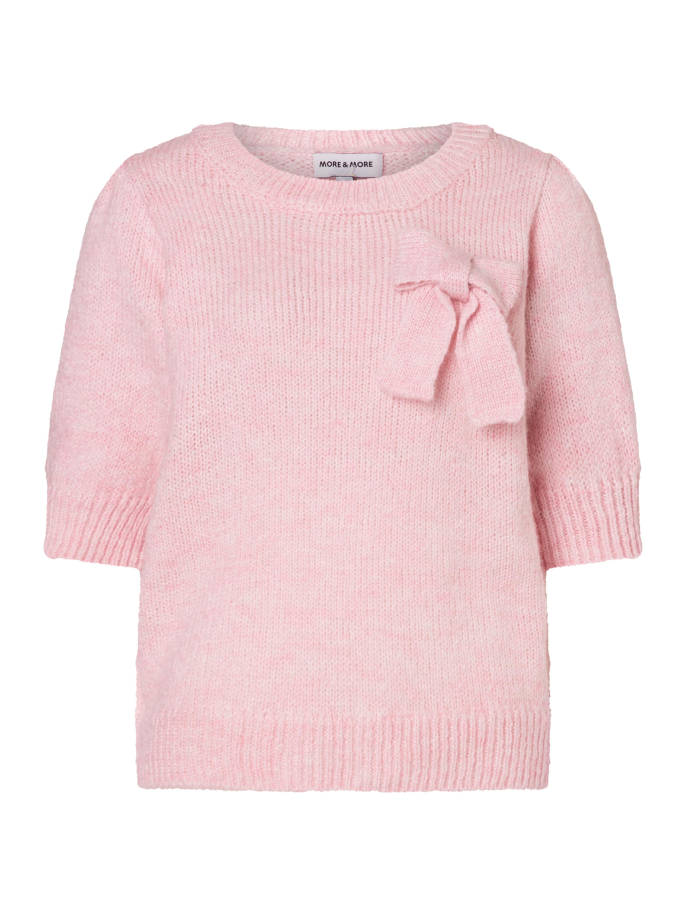 MORE & MORE Sweater in Pink: front