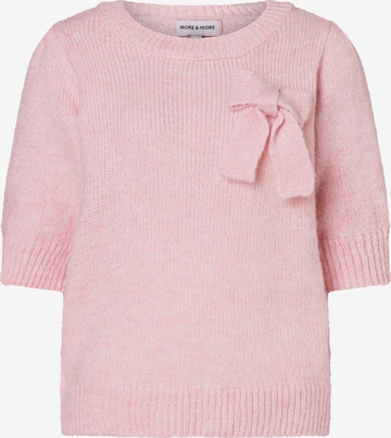 MORE & MORE Sweater in Pink: front