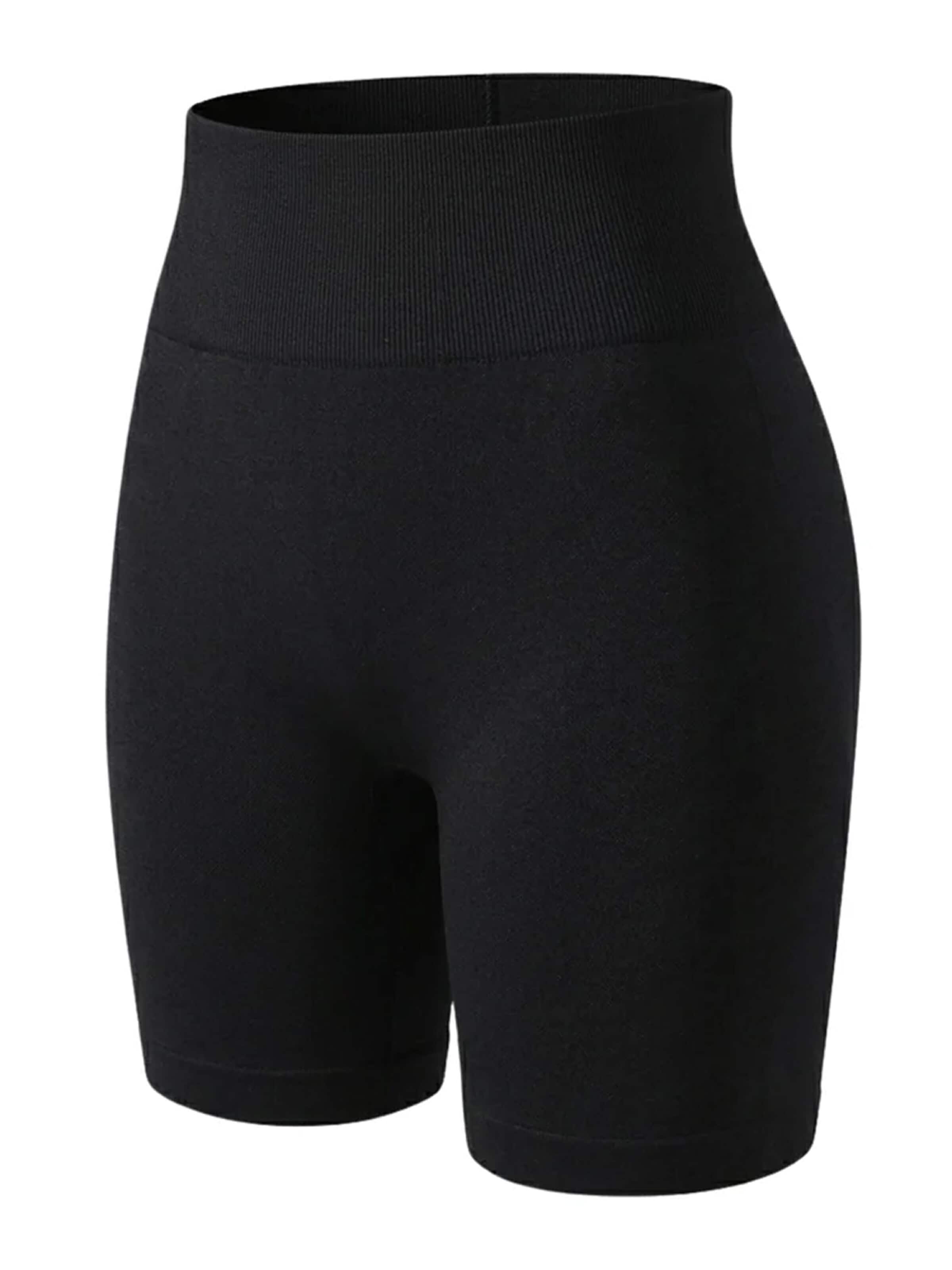 Shapetape Slimfit Leggings 'High Waist Sport Short' in Zwart