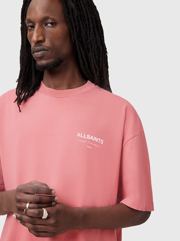 Maglietta 'Underground' di AllSaints in rosa