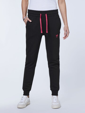 Polo Sylt Tapered Hose in Schwarz