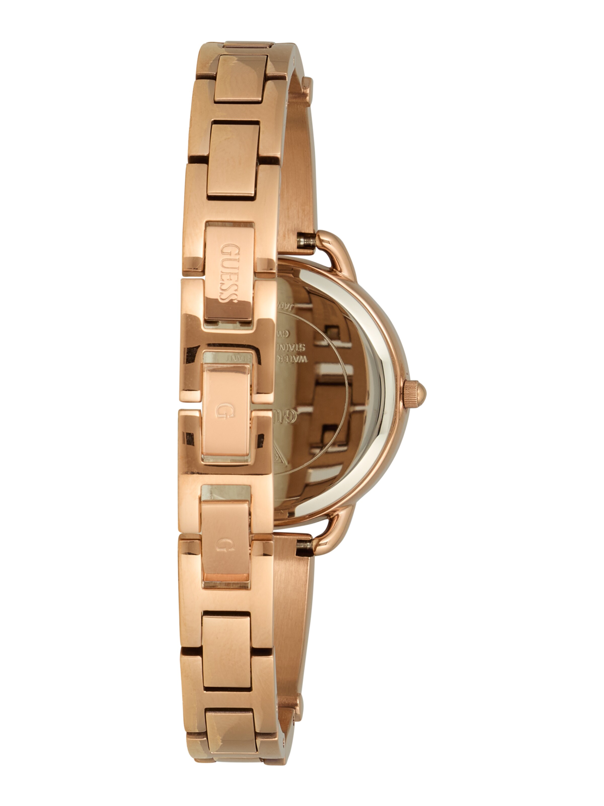 Ceas analogic 'Tri Bellini' de la GUESS pe auriu