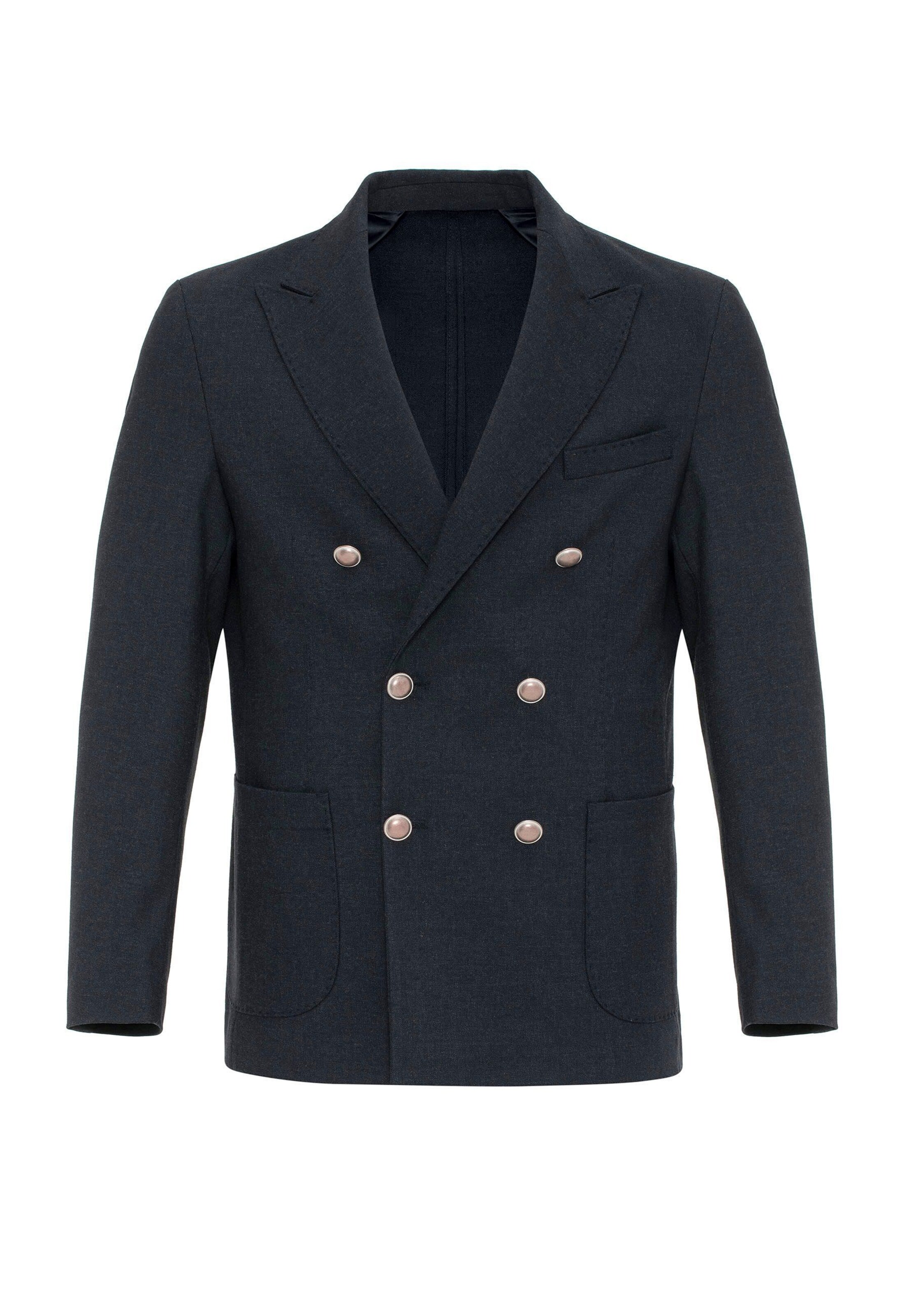 Antioch Blazer in Blue: front