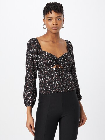 Abercrombie & Fitch Blouse in Black: front