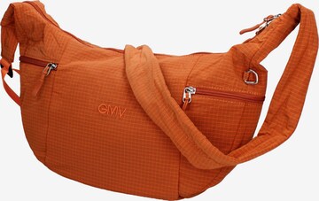 Borsa a spalla 'Borsa a Spalla Donna Astraea Elite Gianmarco Venturi' di GianMarco Venturi in arancione: frontale