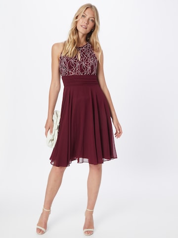 VM Vera Mont Cocktail Dress in Red