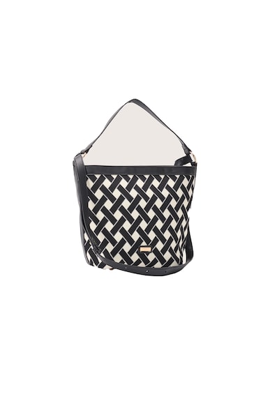 Borsa a sacco Camomilla Italia di colore nero, Visualizzazione prodotti