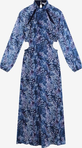 Rochie de la Scalpers pe albastru: față