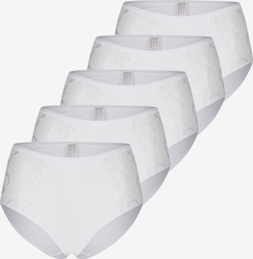Nina von C. Panty 'Basic' in White: front