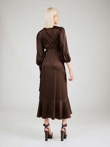 A-VIEW Sukienka 'Camilja' w kolorze brązowy