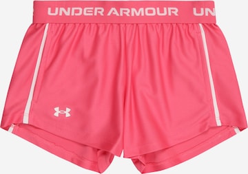 Pantaloni sportivi 'Play Up' di UNDER ARMOUR in rosa: frontale