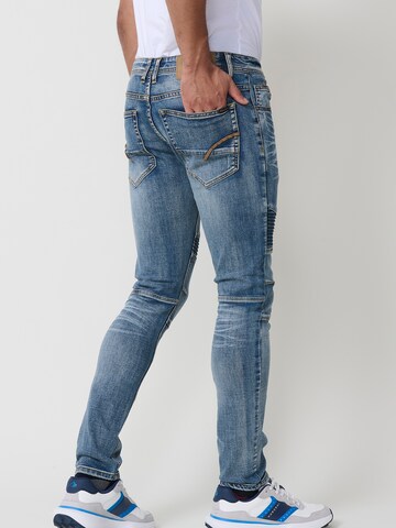 KOROSHI Skinny Jeans in Blauw