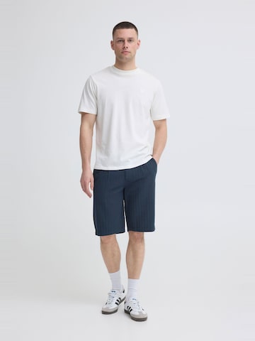 BLEND Regular Bandplooibroek 'BHMorgan' in Blauw