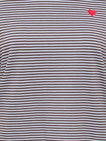 JDY Shirt 'JDYPISA' in Brown