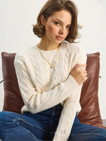 Pullover 'Pullover' di Bianco Lucci in beige