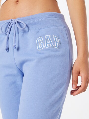 GAP Дънки Tapered Leg Панталон в лилав