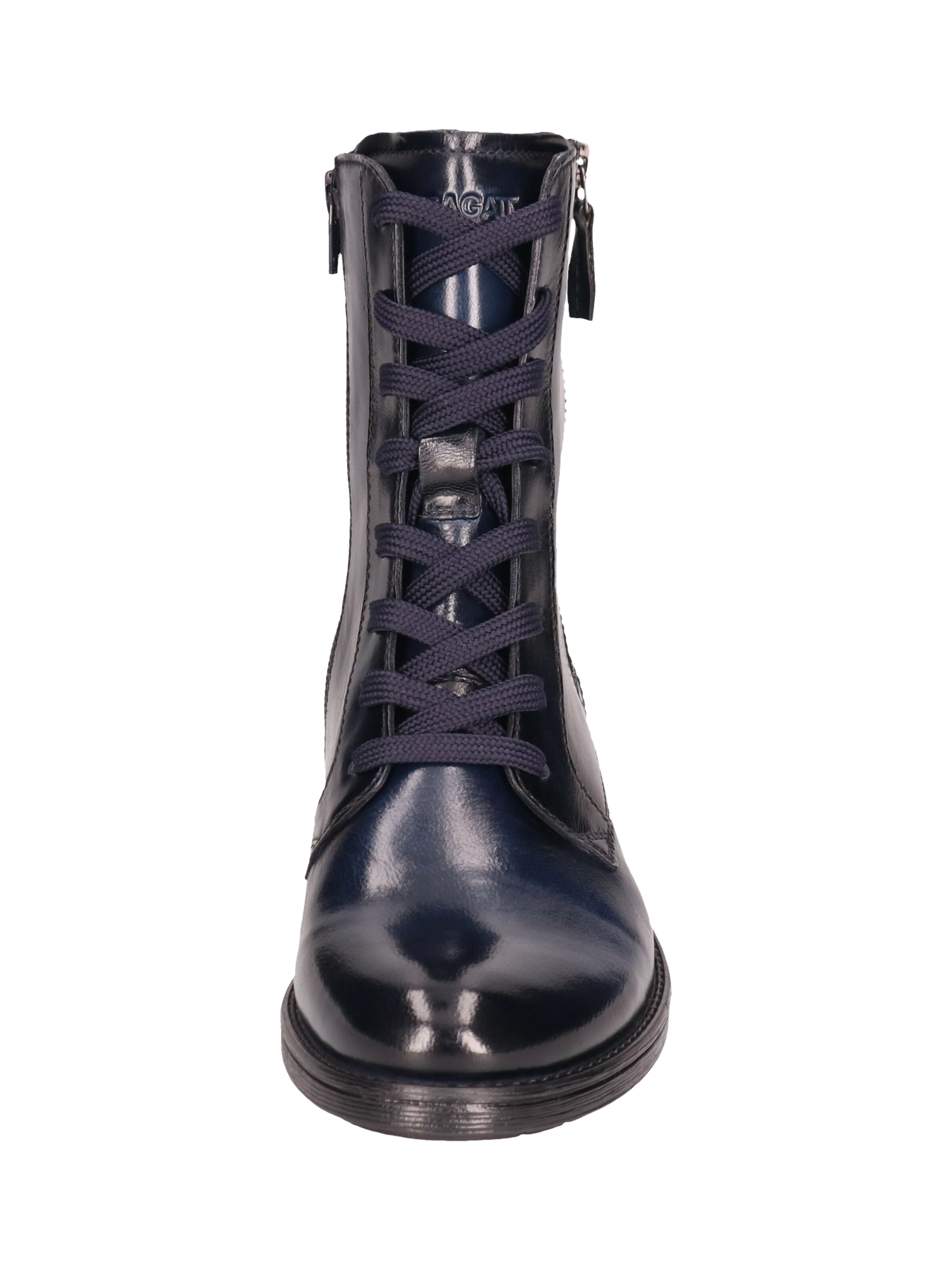 TT. BAGATT Gležnarji z vezalkami 'Ronja 1' | modra barva