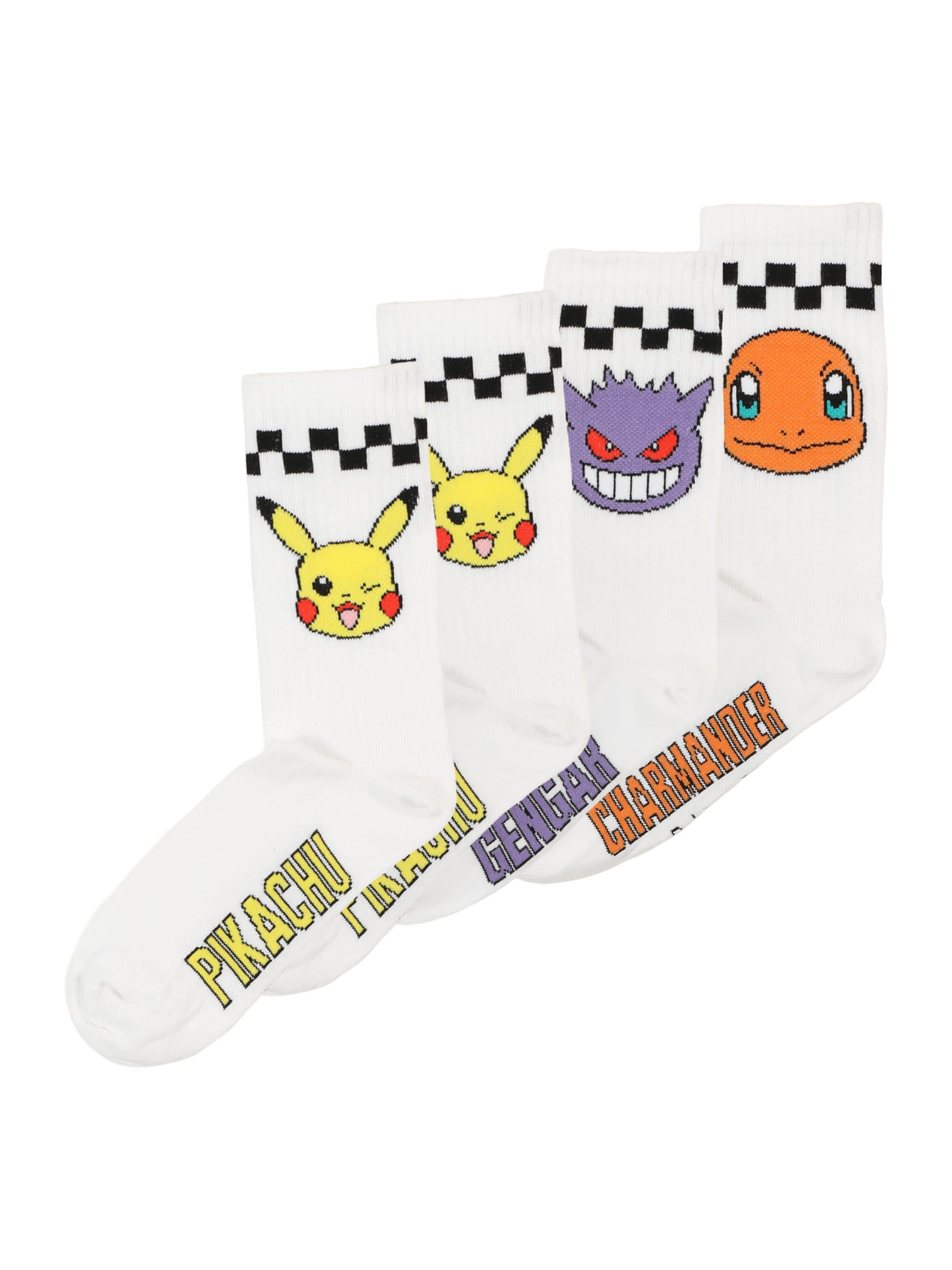 Chaussettes 'NKMJANAKA' NAME IT en blanc : devant