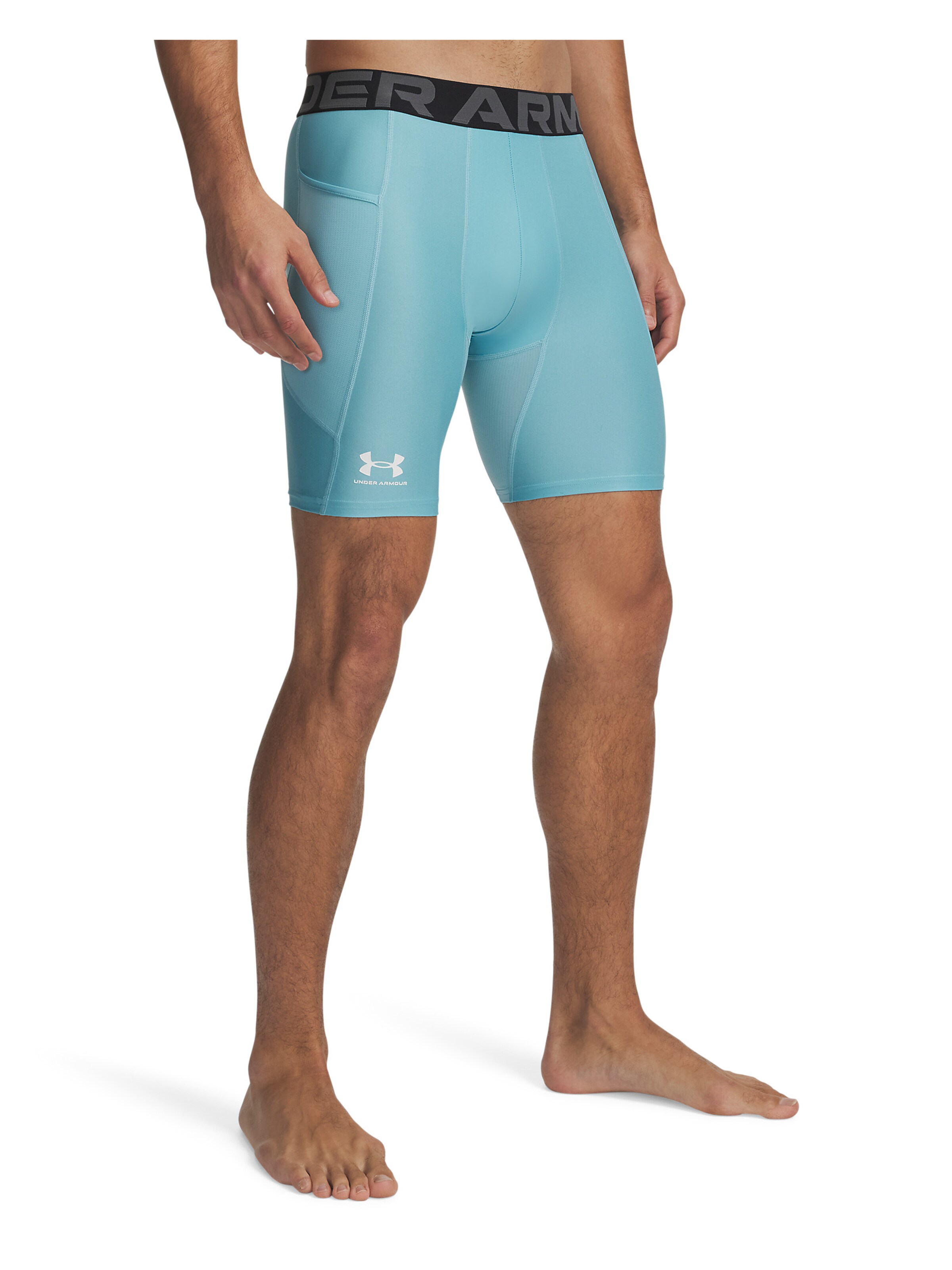 UNDER ARMOUR Skinny Sportbroek in Blauw