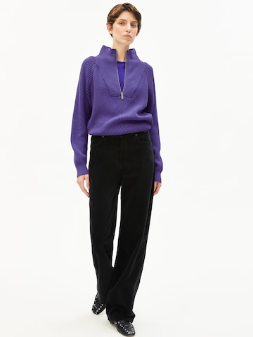 ARMEDANGELS Sweater in Purple