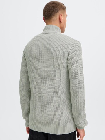 !Solid Gebreid vest 'Arno' in Grijs