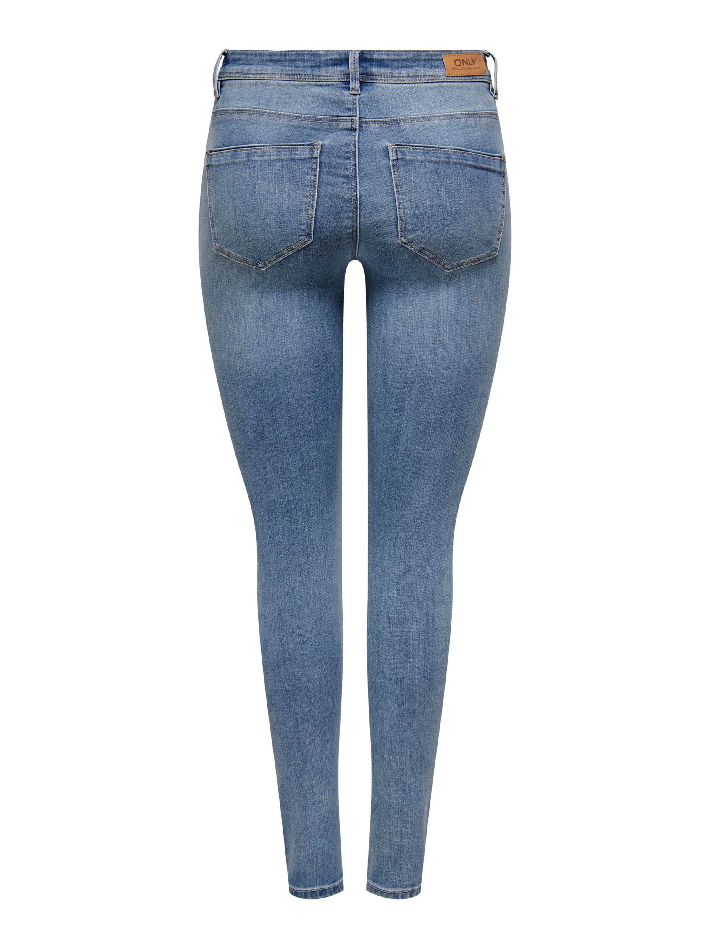 ONLY Слим фит Дънки 'Wauw' в синьо