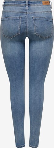 ONLY Slimfit Jeans 'WAUW' in Blau