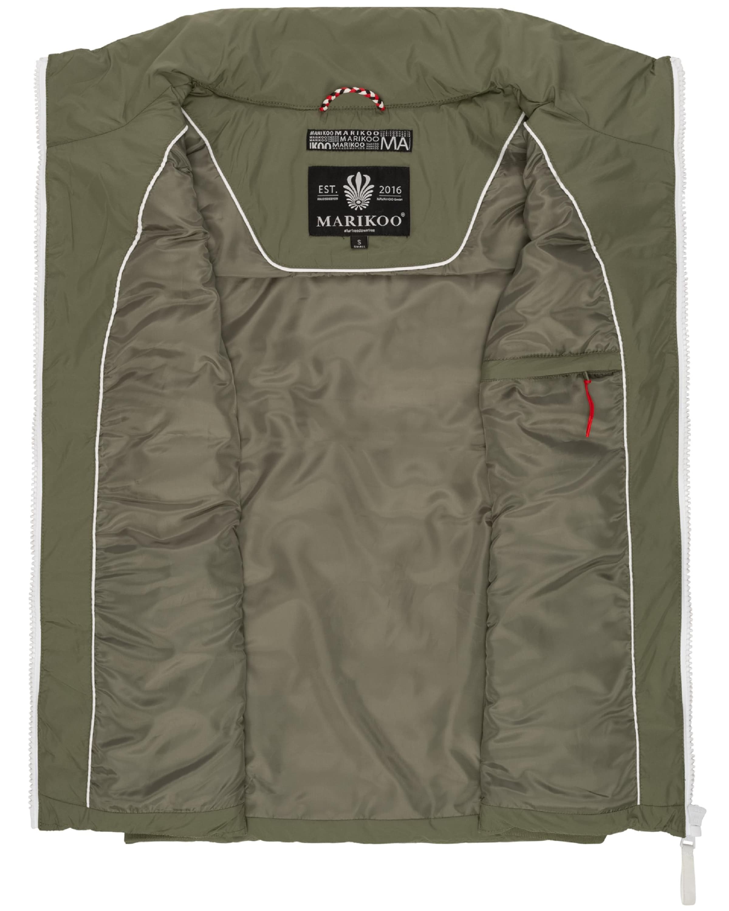 MARIKOO Vest 'Reimii' in Green