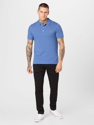 T-Shirt 'BLANES' FARAH en bleu