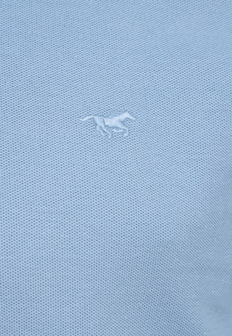 MUSTANG Poloshirt 'Style Palco' in Blau